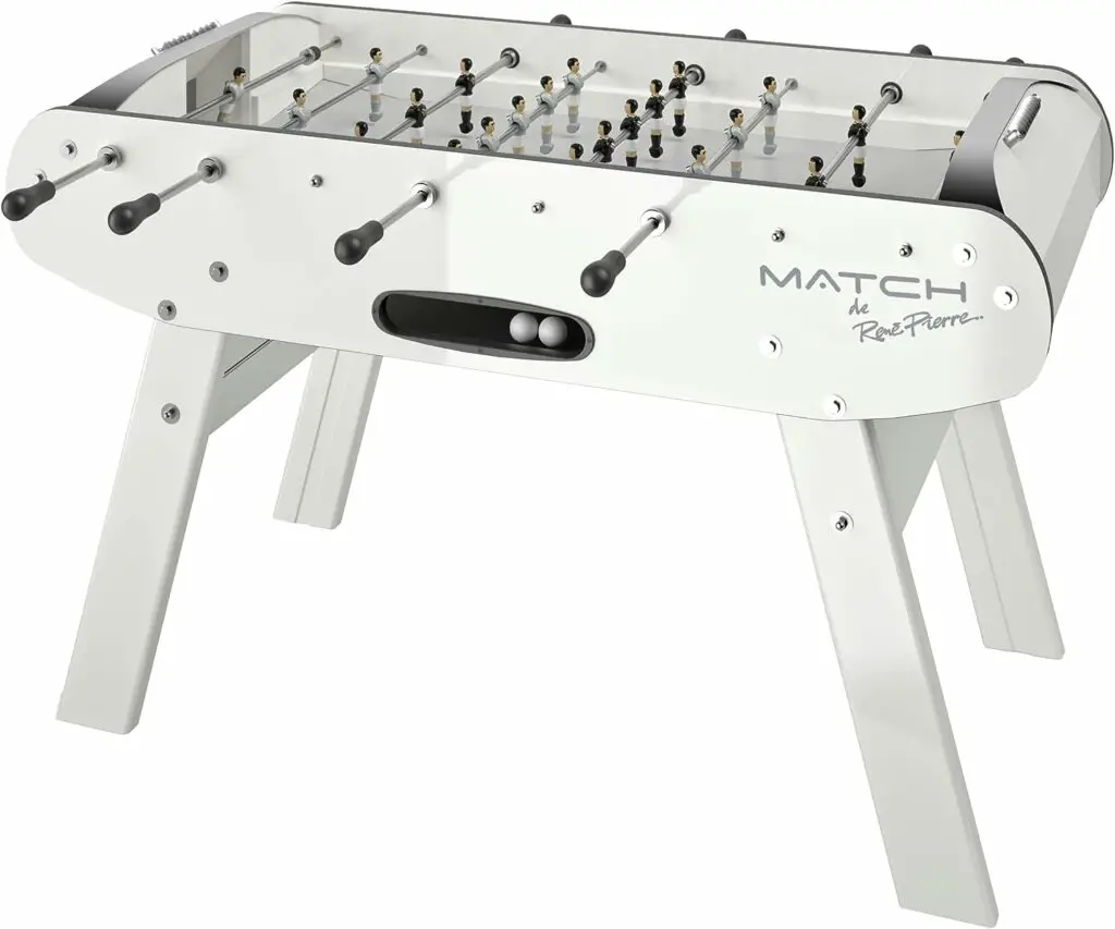 Rene Pierre Match Blanc Foosball Table Made in France